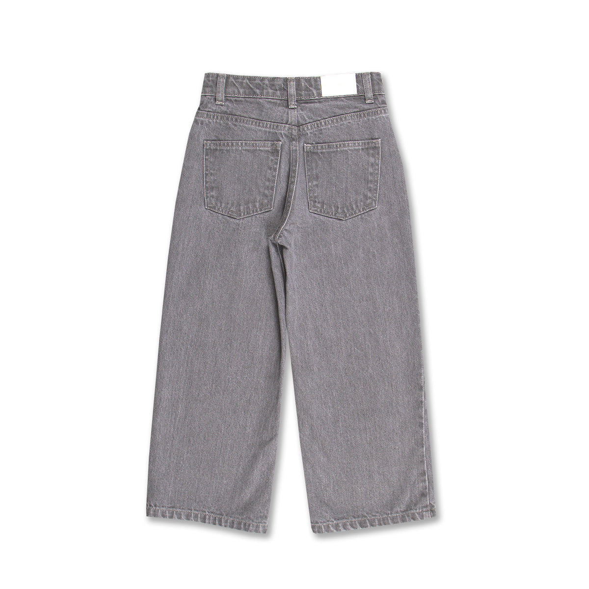 Wide Leg Jeans | Washed Grey