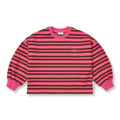 Easy Sweater Stripe | Stripe Pink/Brown