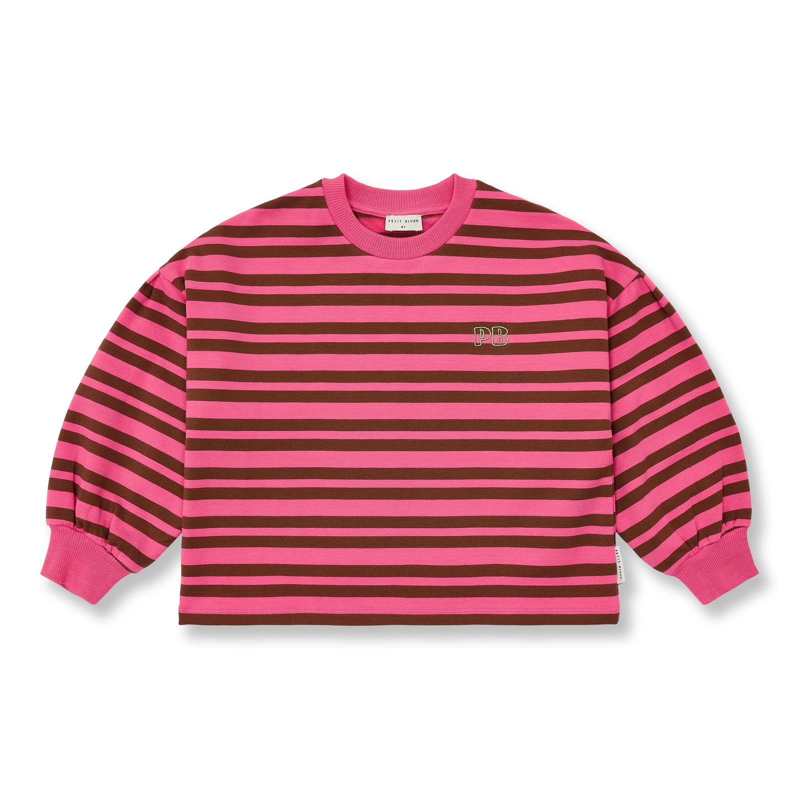 Easy Sweater Stripe | Stripe Pink/Brown