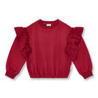 Sweater Ruffles | Garnet