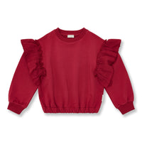 Sweater Ruffles | Garnet