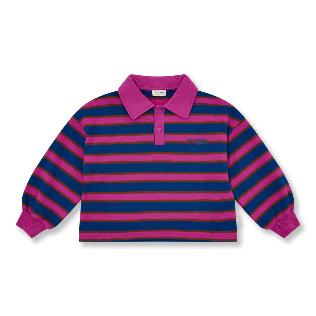 Polo Sweater | Stripe