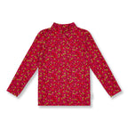 Turtle Neck | Winter Flower AOP