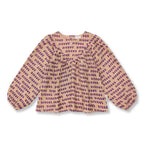 Kate Blouse Bisous | Cork/Purple