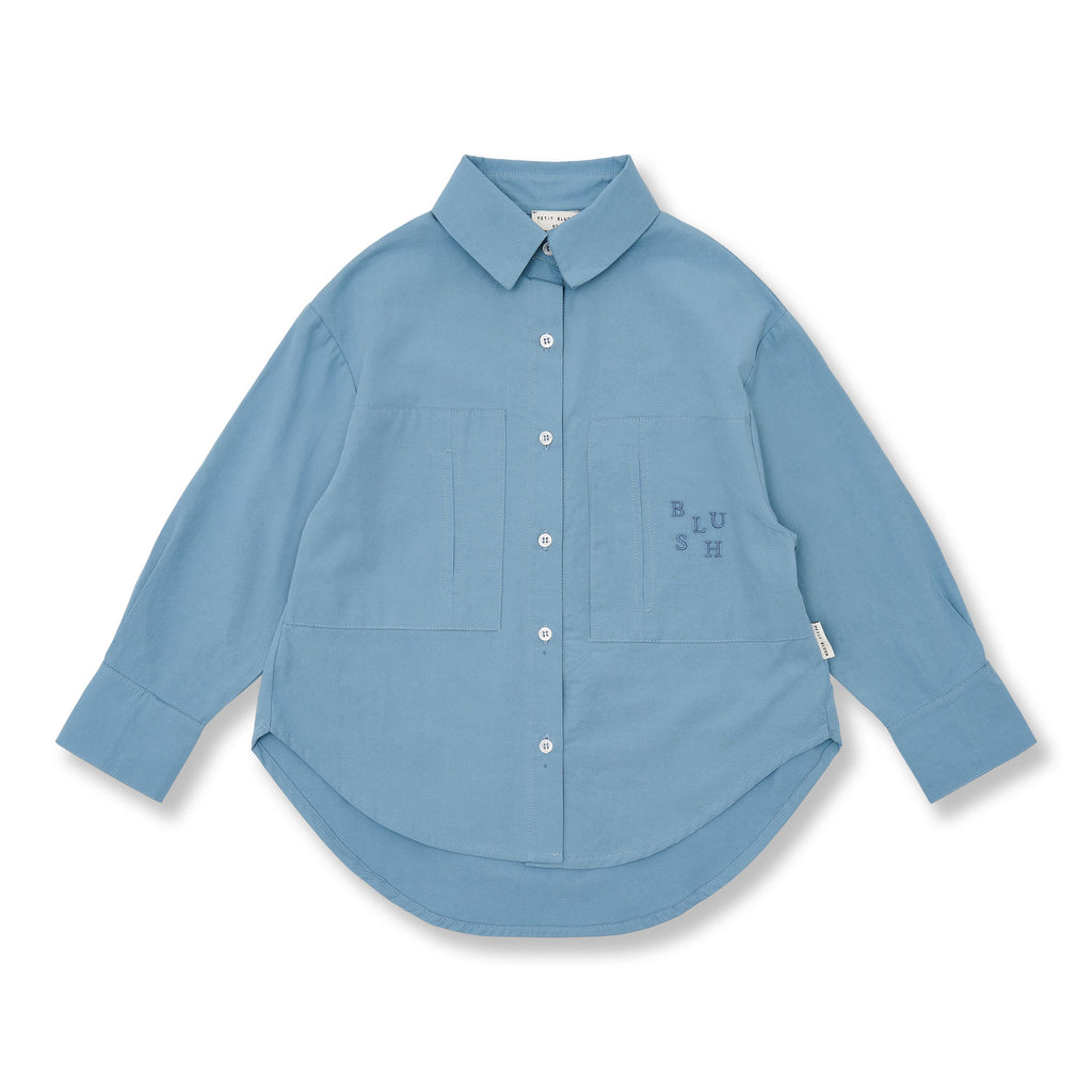 Oversized Blouse | Ice Blue