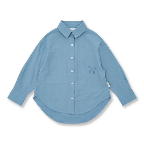 Oversized Blouse | Ice Blue