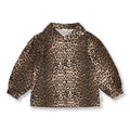 Collar Blouse | Leopard AOP
