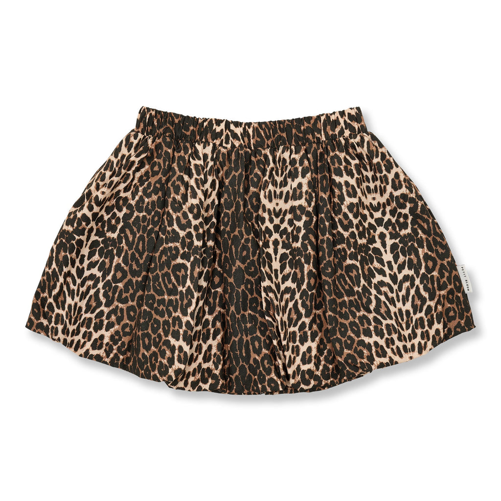 Ballon Skirt | Leopard AOP