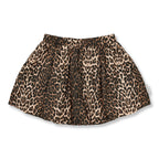 Ballon Skirt | Leopard AOP
