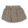 Cargo Ballon Skirt | Check Beige/Blue