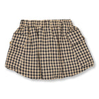 Cargo Ballon Skirt | Check Beige/Blue