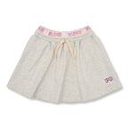 Mini Sweat Skirt | Grey Melange
