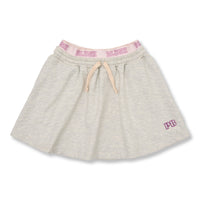 Mini Sweat Skirt | Grey Melange