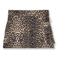 Denim Cargo Skirt | Leopard AOP