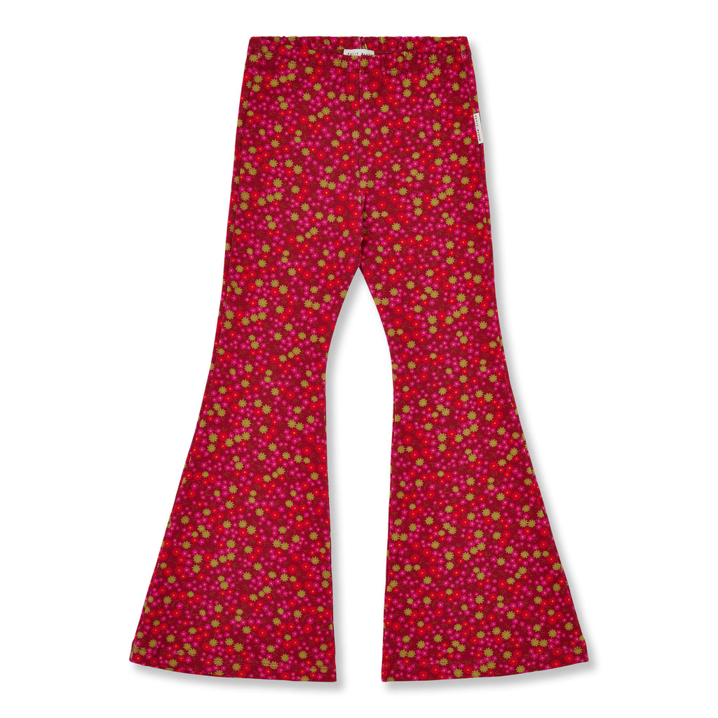 Bowie Flared Pants | Winter Flower AOP