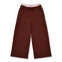 Wide Leg Pants | Brown