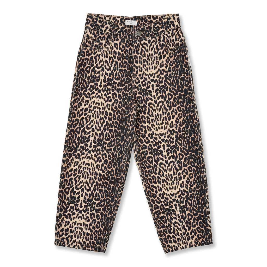 Ballon Fit Jeans | Leopard AOP