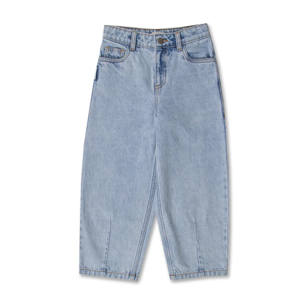 Ballon Fit Jeans | Washed Light Blue
