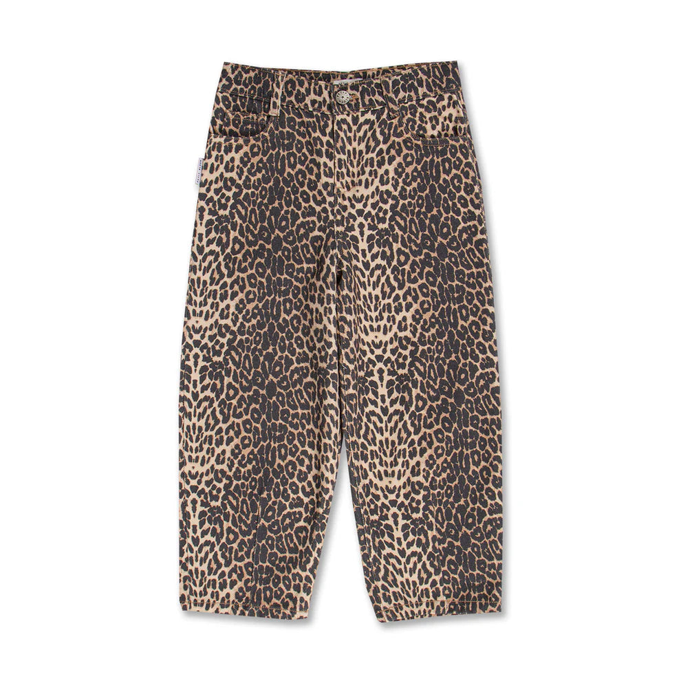 Ballon Fit Jeans | Leopard AOP