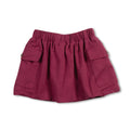 Balloon Cargo Skirt | Beaujolais
