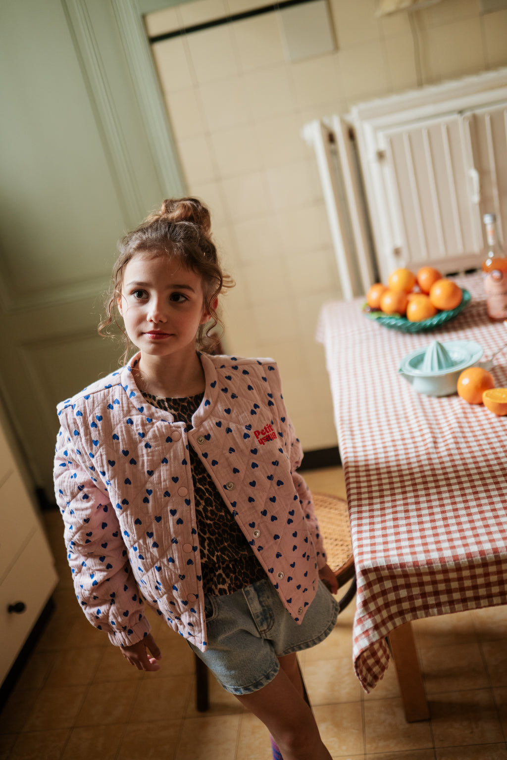 Bomber Jacket | Candy Hearts AOP