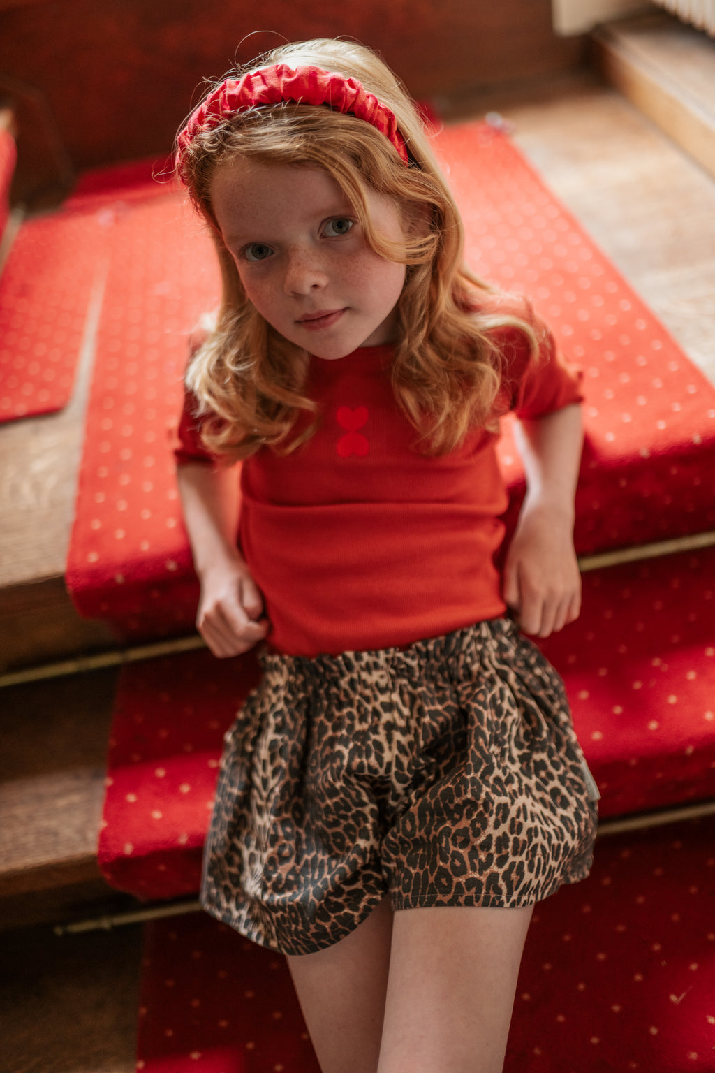 Rib T-Shirt | Burnt Brick