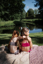 Ruffle Bikini | Berry Blush