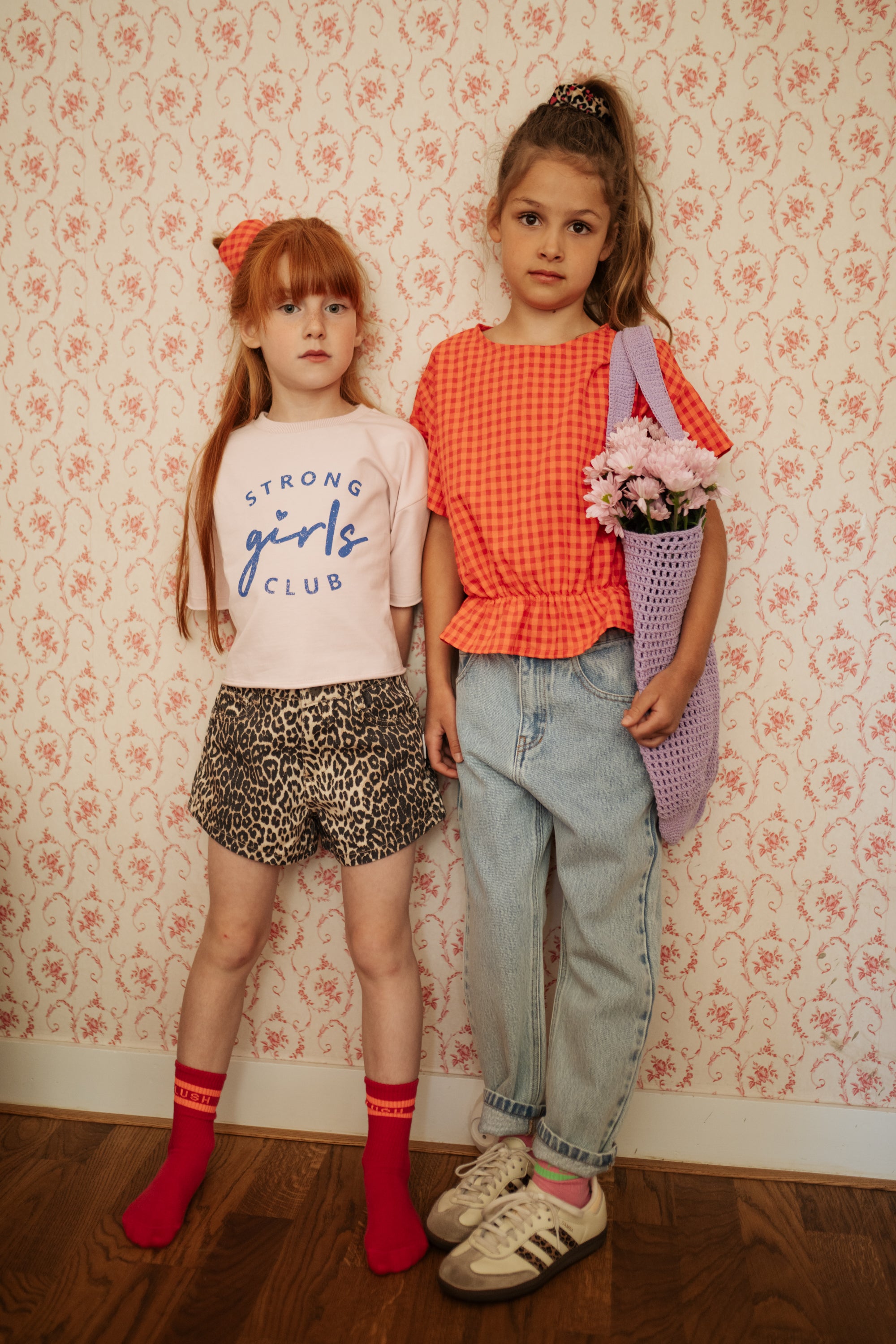 T-Shirt Strong Girls | Pale Lilac