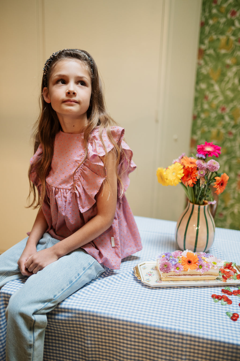 Ruffle Blouse | Plumeti