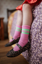 Sport Socks | Lemonade / Neon Green