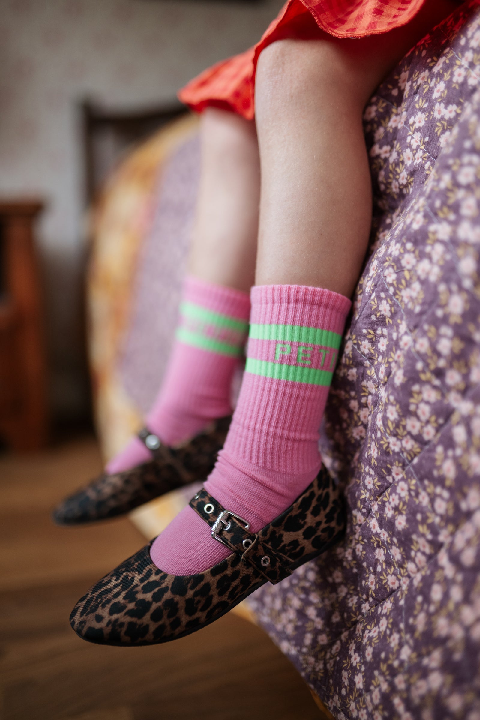 Sport Socks | Lemonade / Neon Green