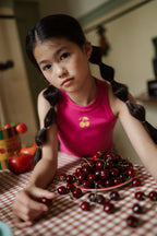 Rib Singlet | Rose Violet