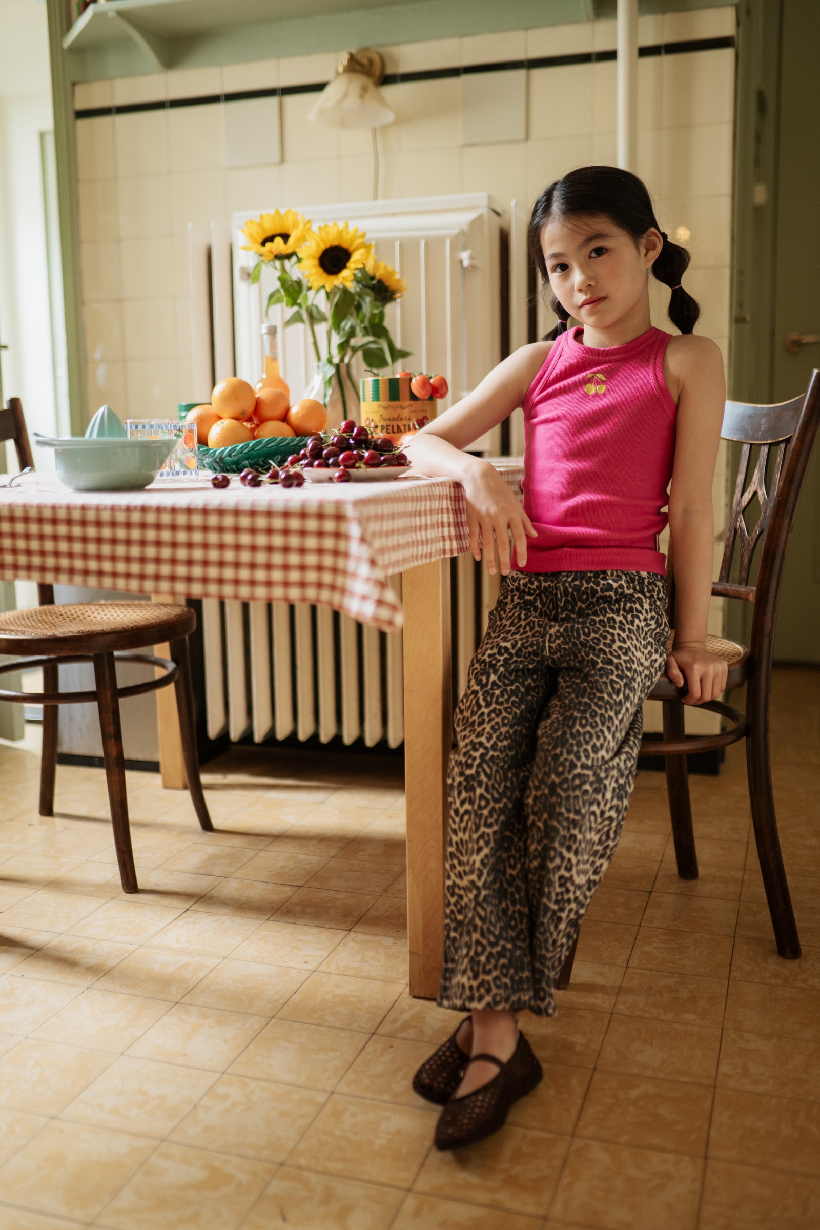 Ballon Fit Jeans | Leopard AOP