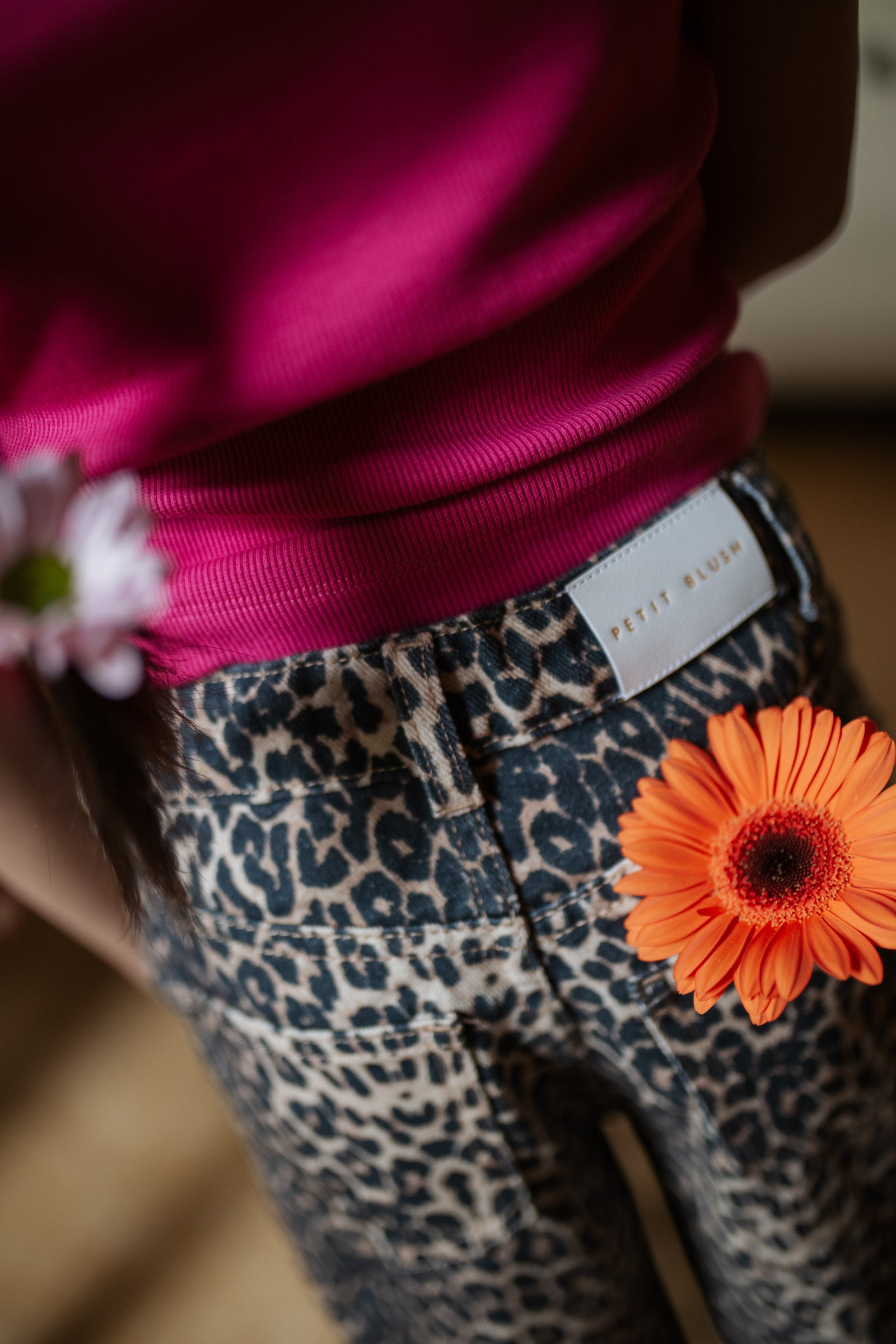 Ballon Fit Jeans | Leopard AOP