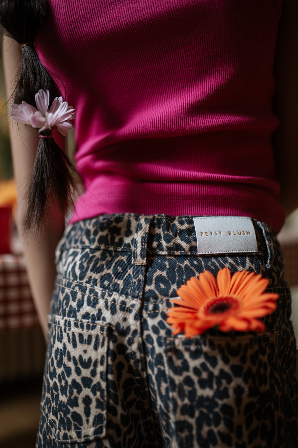 Ballon Fit Jeans | Leopard AOP