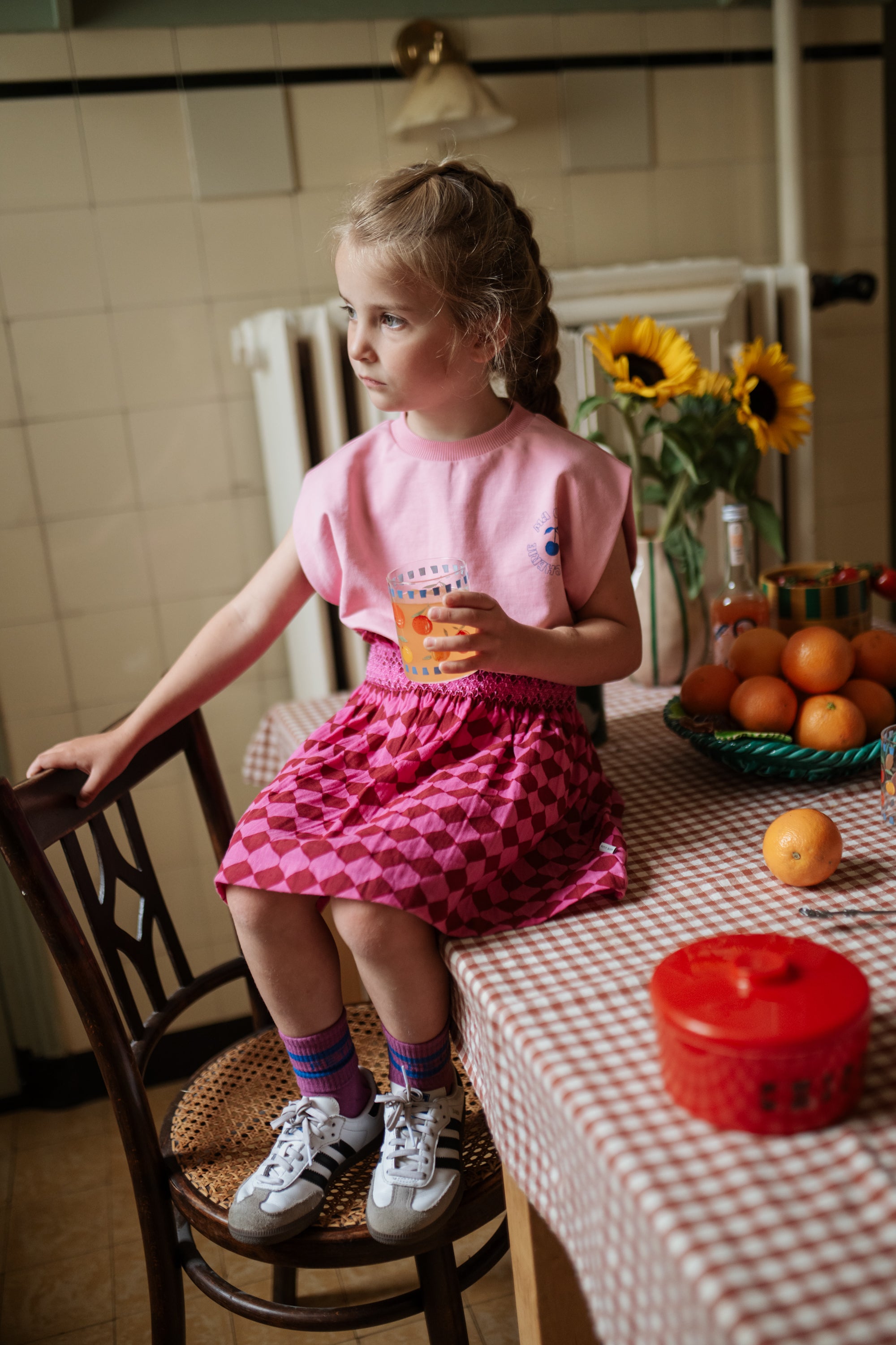 Shoulder Top | Cashmere Rose