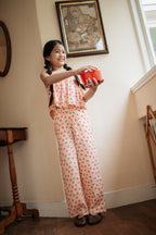 Wide Leg Pants | Cherry AOP