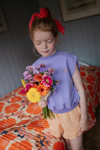 Luna Frill Short | Peach Cobbler