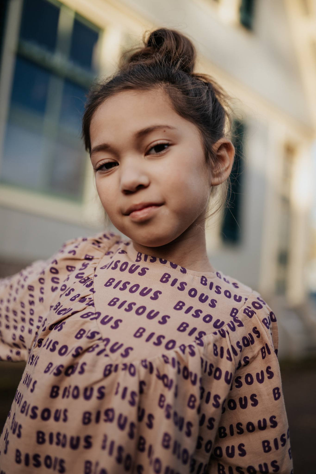 Kate Blouse Bisous | Cork/Purple
