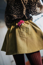 Mini Skirt | Khaki