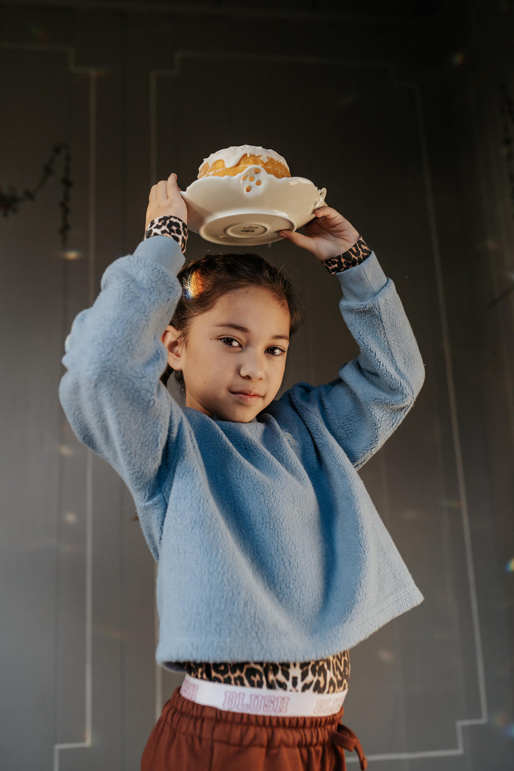 Teddy Sweater | Ice Blue