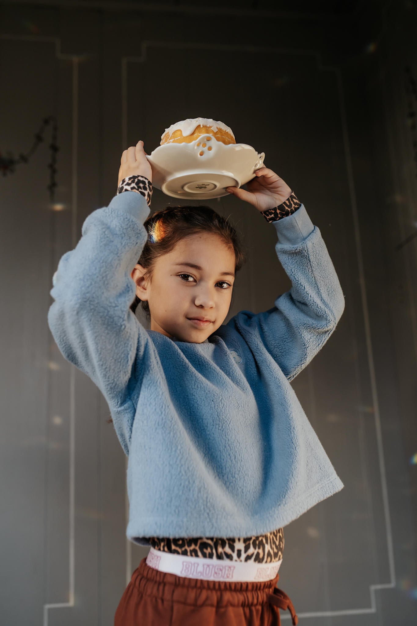 Teddy Sweater | Ice Blue