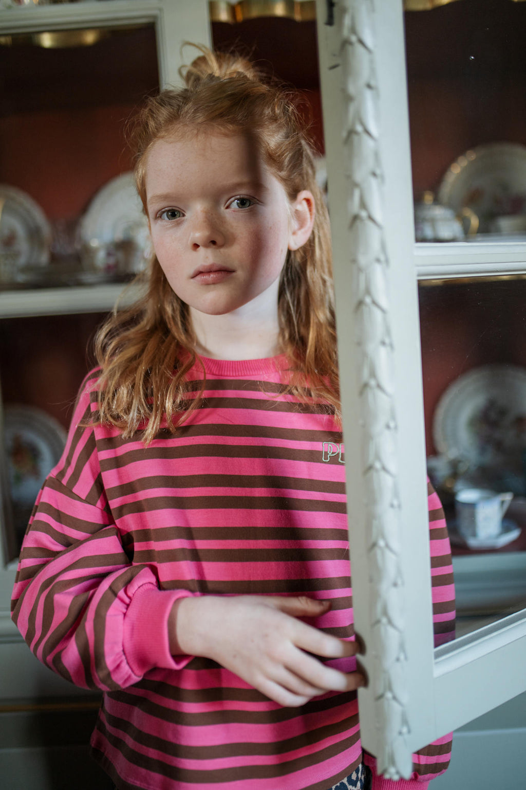Easy Sweater Stripe | Stripe Pink/Brown