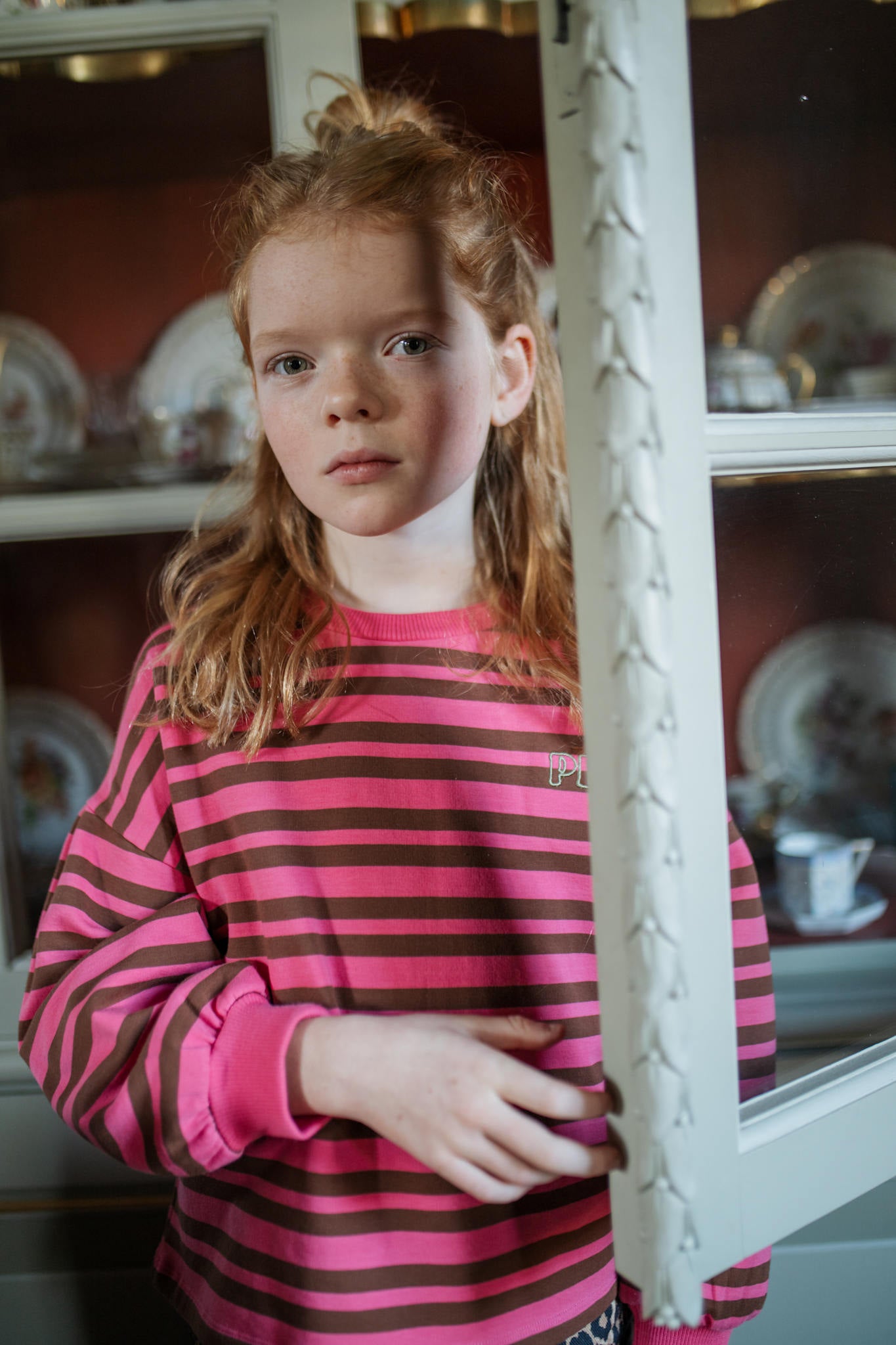 Easy Sweater Stripe | Stripe Pink/Brown