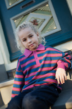 Polo Sweater | Stripe