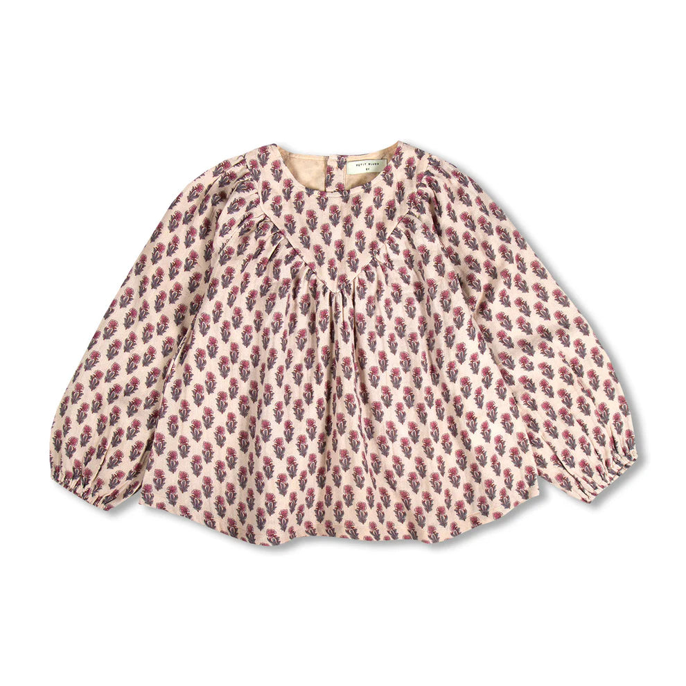 Kate Blouse | Paisley Flower AOP