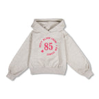 Hooded Sweater | Grey Melange