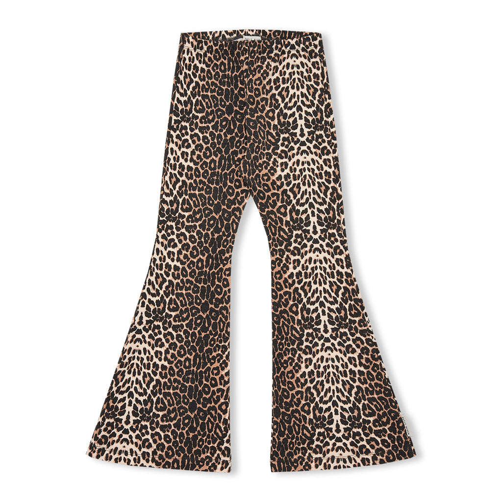 Bowie Flared Pants | Leopard AOP