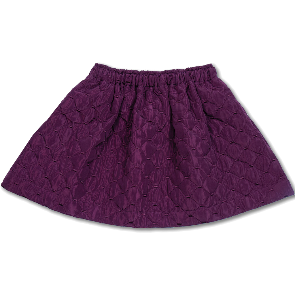 Padded  Skirt | Iconic Purple