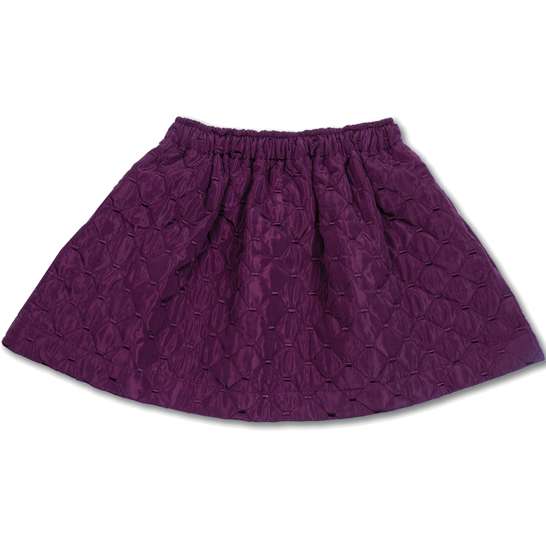 Padded Skirt | Iconic Purple